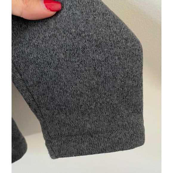 Vineyard Vines Pullover Quarter Zip Fleece Jacket Gray Size Small - Picture 6 of 9